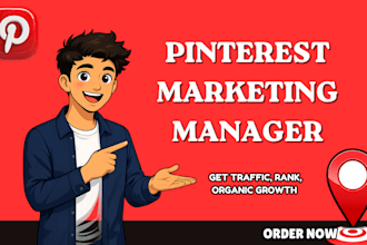 be your pinterest manager for SEO, traffic and organic growth