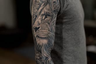 draw an awesome tattoo sleeve art