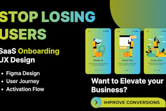 create saas onboarding flow design