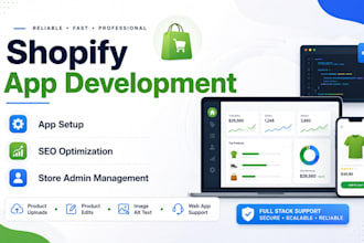 shopify product SEO, descriptions, titles and meta tags and app development