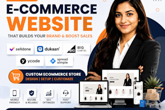 design selldone dukaan big cartel ycode spreadsimple ecommerce website online