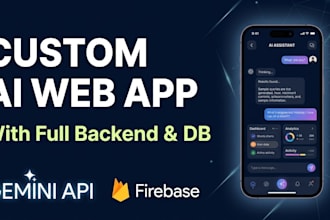 develop a custom ai web application or ai wrapper