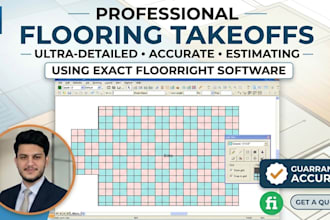 do commercial flooring takeoff and estimation using floorright