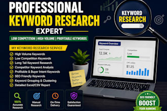 do in depth SEO keyword research for organic growth