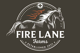 design awesome horse racing logo with unlimited revision