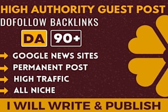 guest post backlinks,high da guestpost,seo service,publish article