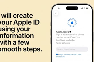 create apple id or icloud for you