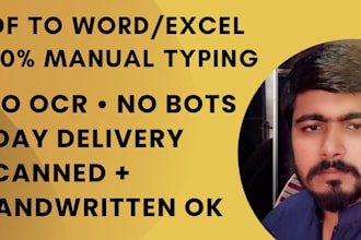 do PDF to excel and CRM data entry