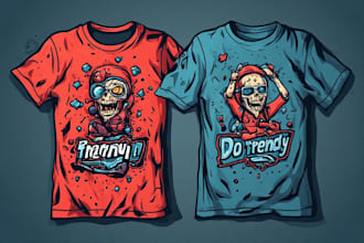 do trendy t shirt design