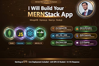 build mern stack saas app with cloud deployment