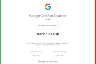 develop teacher training workshops and training materials as certified educator