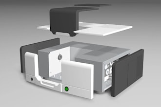 design custom pcb enclosure ready for 3d printing and manufacturing