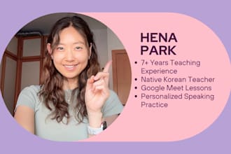 be your korean conversation partner