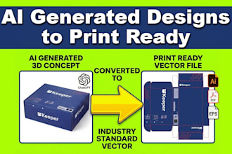 convert your ai generated images to print ready file