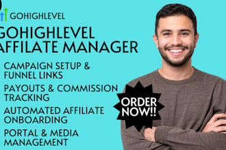 be your gohighlevel affiliate manager for ghl VA and affiliate marketing