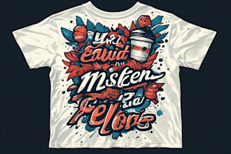 do awesome t shirt design typography graphic t shirt designs