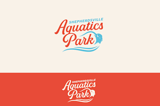 design community aquatics shepherdsville park logo