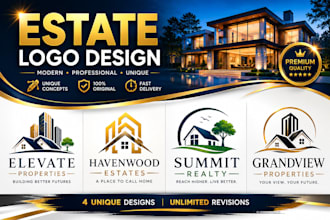 do real estate logo design
