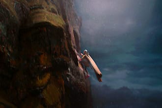 make a fantasy illustration