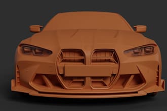 complex widebody kit,custom car parts,bumper, spoiler,fender,3d car print model