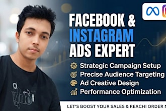 do facebook ads campaign and instagram ads expert