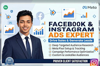 do facebook ads campaign and instagram ads expert