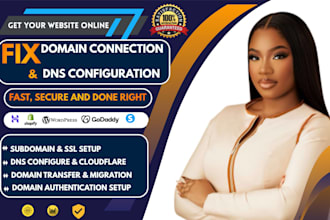 connect domain to godaddy, shopify, squarespace, transfer domain, fix dns error