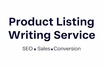 amazon and shopify product descriptions