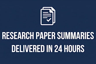 summarize research papers into clear professional reports fast