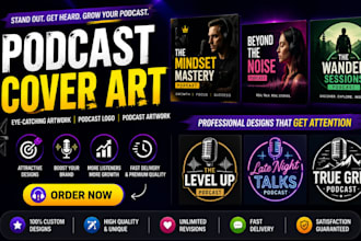 eye catching artwork for spot podcast cover art podcast logo and podcast artwork