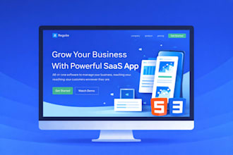 build a responsive react landing page from figma
