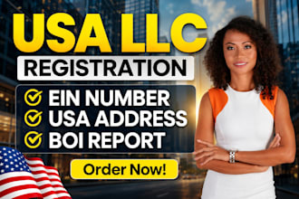 do llc registration, delaware and wyoming llc registration with ein, boi report