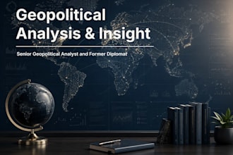 provide expert geopolitical analysis and data insights