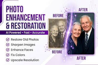 enhance and upscale your images to high resolution