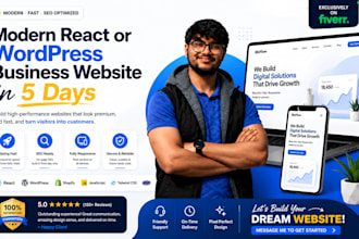 build a professional wordpress business website
