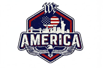 design your powerful political or patriotic logo