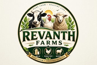 professional agriculture or farming logo