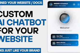 build a custom ai chatbot with rag for your website