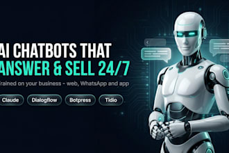 build a custom ai chatbot for your website with claude and dialogflow