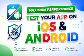 provide closed testing 12 testers 20 testers mobile app testing 12 testers