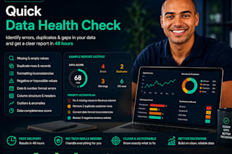 do a quick data health check