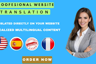 translate articles, blogs, and website content