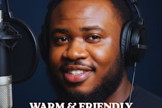 record an friendly english voiceover with a dutch  accent