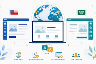 localize your website or app into arabic or urdu with rtl formatting