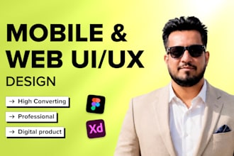 be your senior figma UI UX designer for mobile and web apps