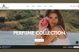 perfume website shopify store perfume store fragrance store cologne store perfum