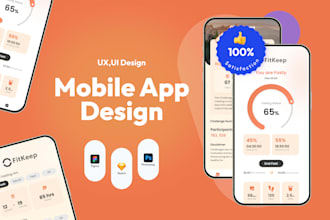 design fintech mobile or web app, dashboard UI UX in figma