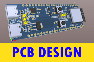 design pcb schematics layouts and manufacturing files