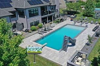design 3d landscape, back yard design, front yard with rendering