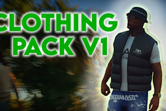do or edit custom fivem peds, clothes, chains, car mods, car wraps for gta v